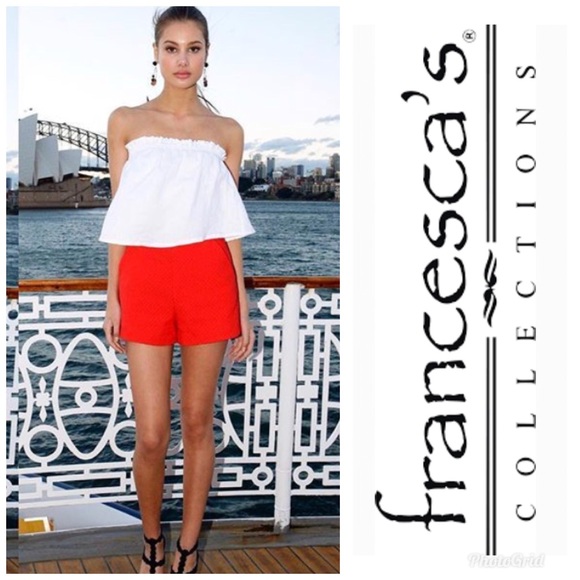 Francesca's Collections Pants - Francesca’s Collection Coral Short size S